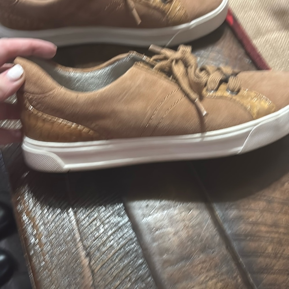 Like brand new maybe worn twice for very shorter period of time one.